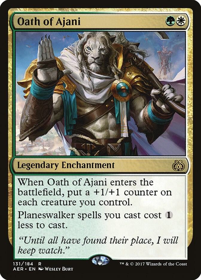 Oath of Ajani [Aether Revolt] 131