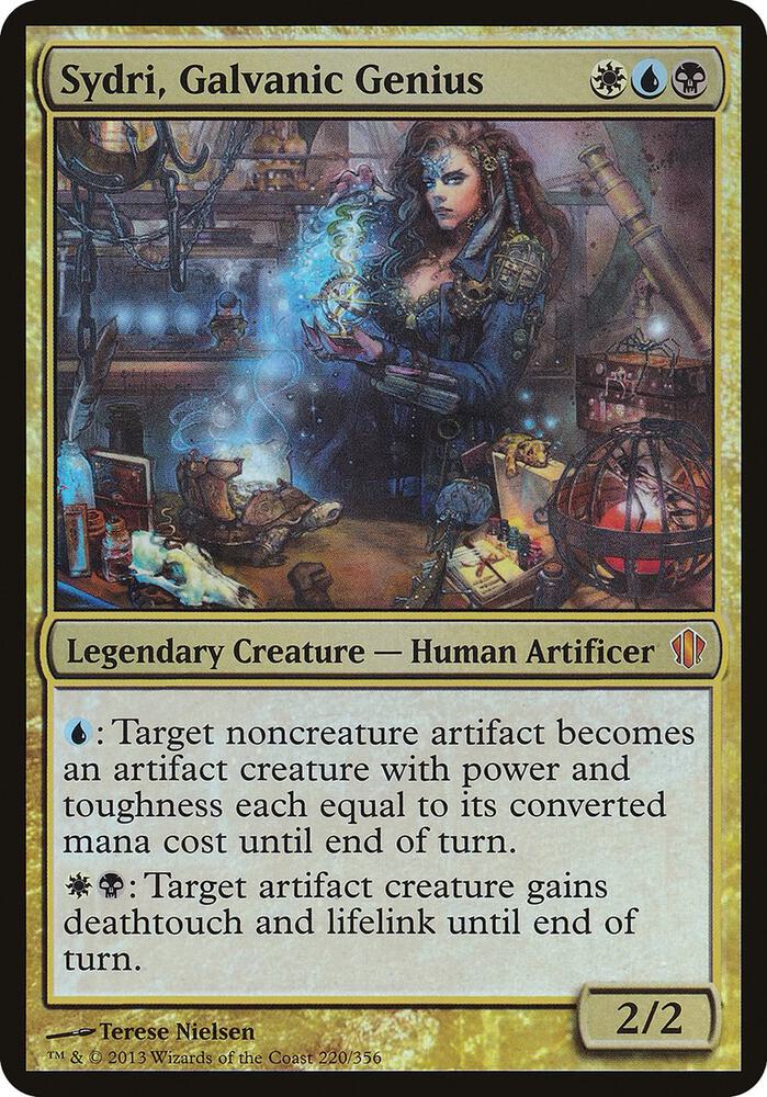 Sydri, Galvanic Genius (Commander 2013) [Oversize Cards] 220