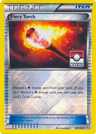 Fiery Torch - 89/106 (Pokemon League) [League & Championship Cards] 089/106