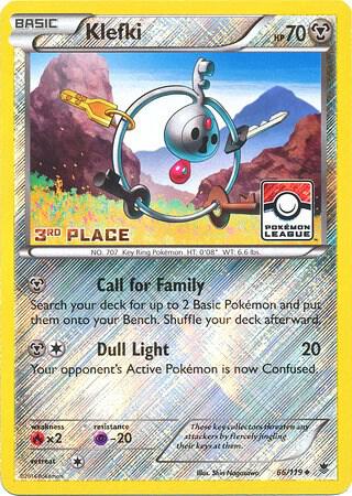 Klefki - 66/119 (Pokemon League) [3rd Place] [League & Championship Cards] 066/119