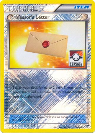 Professor's Letter - 123/146 (Pokemon League) [League & Championship Cards] 123/146