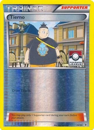 Tierno - 39/39 (Pokemon League) [League & Championship Cards] 039/039