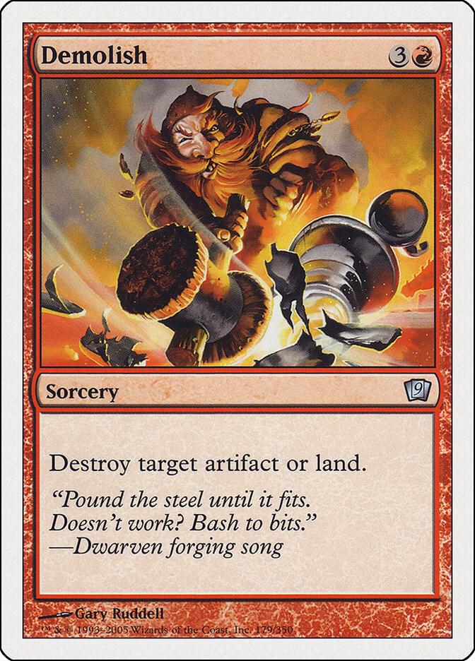 Demolish [9th Edition] 179