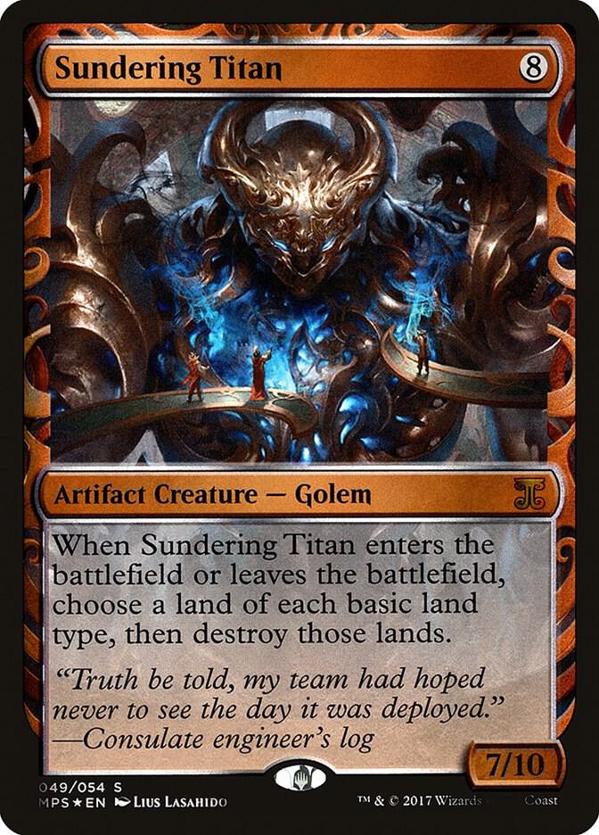 Sundering Titan [Masterpiece Series: Kaladesh Inventions] 49