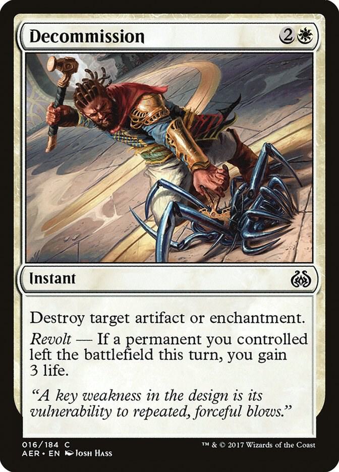 Decommission [Aether Revolt] 16