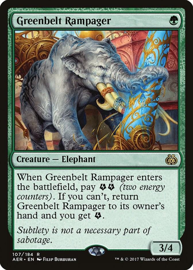 Greenbelt Rampager [Aether Revolt] 107