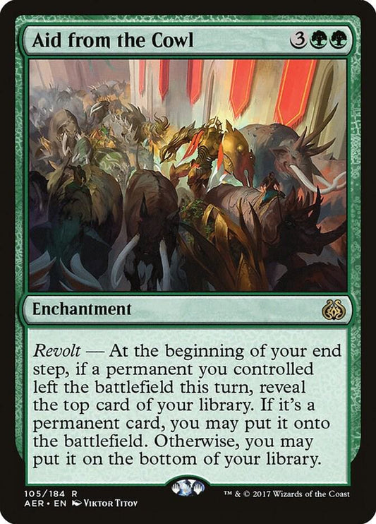 Aid from the Cowl [Aether Revolt] 105