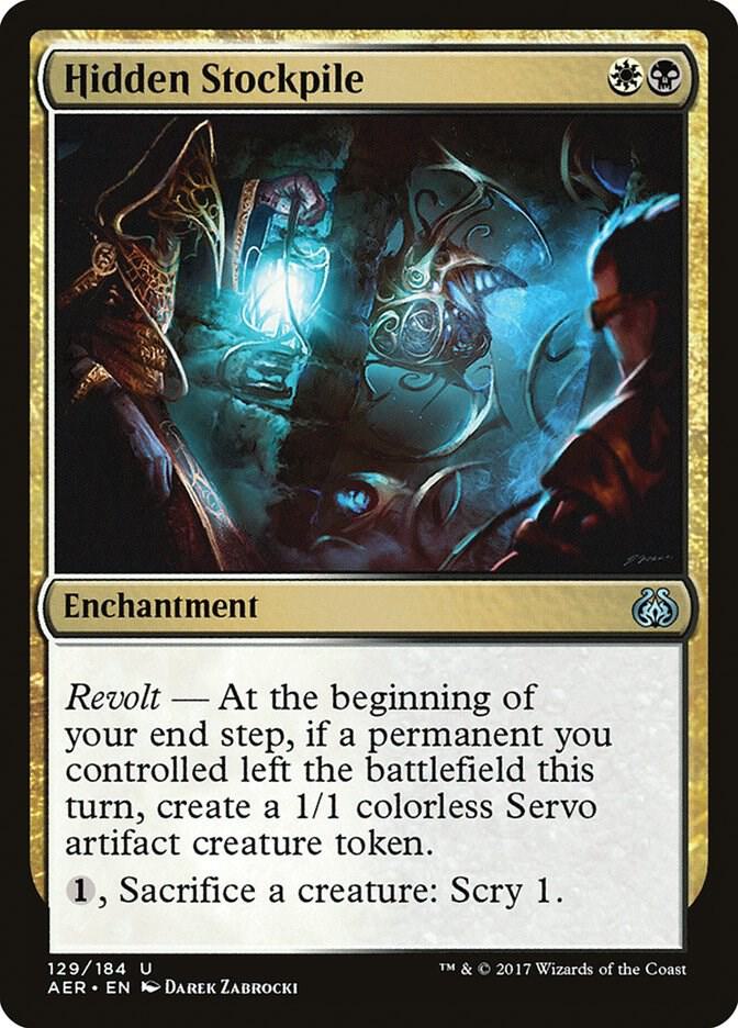 Hidden Stockpile [Aether Revolt] 129