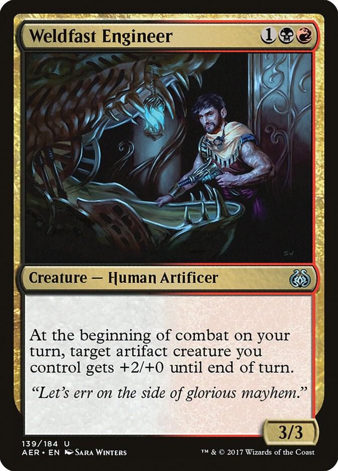 Weldfast Engineer [Aether Revolt] 139
