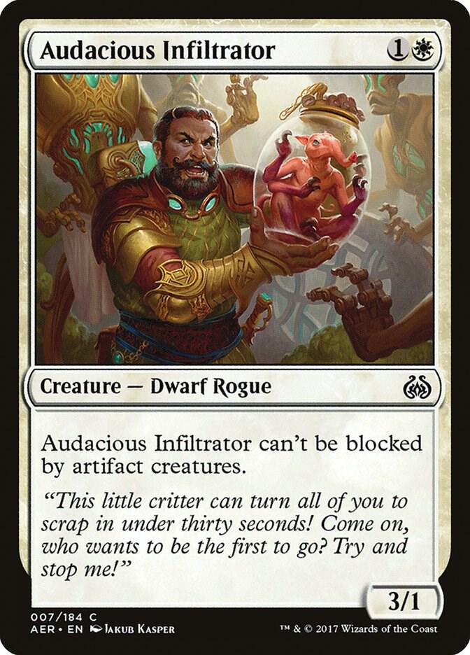 Audacious Infiltrator [Aether Revolt] 7