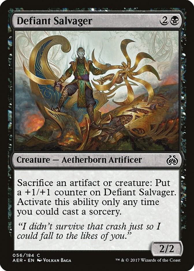 Defiant Salvager [Aether Revolt] 56