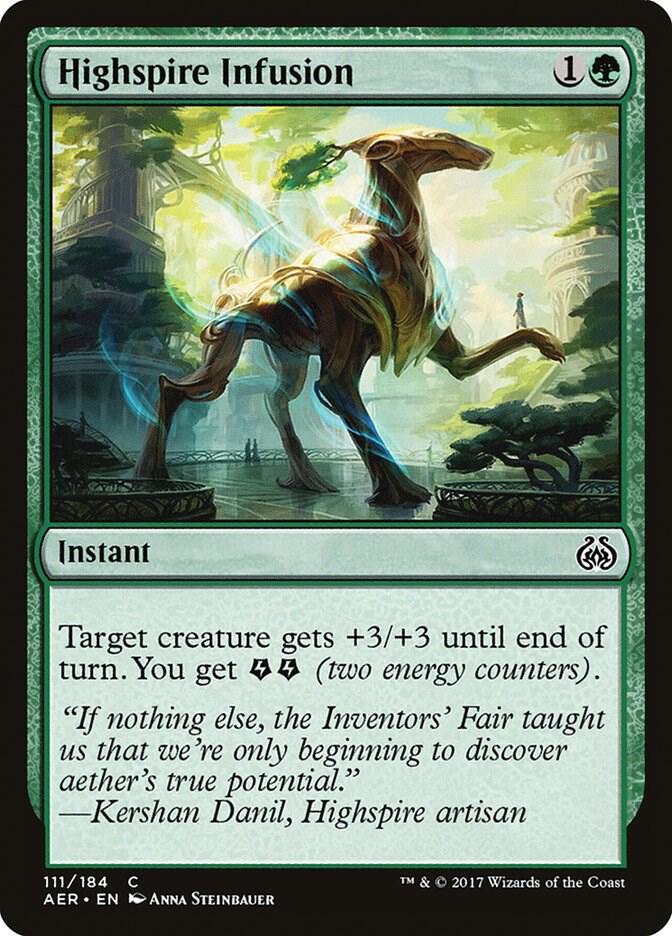 Highspire Infusion [Aether Revolt] 111