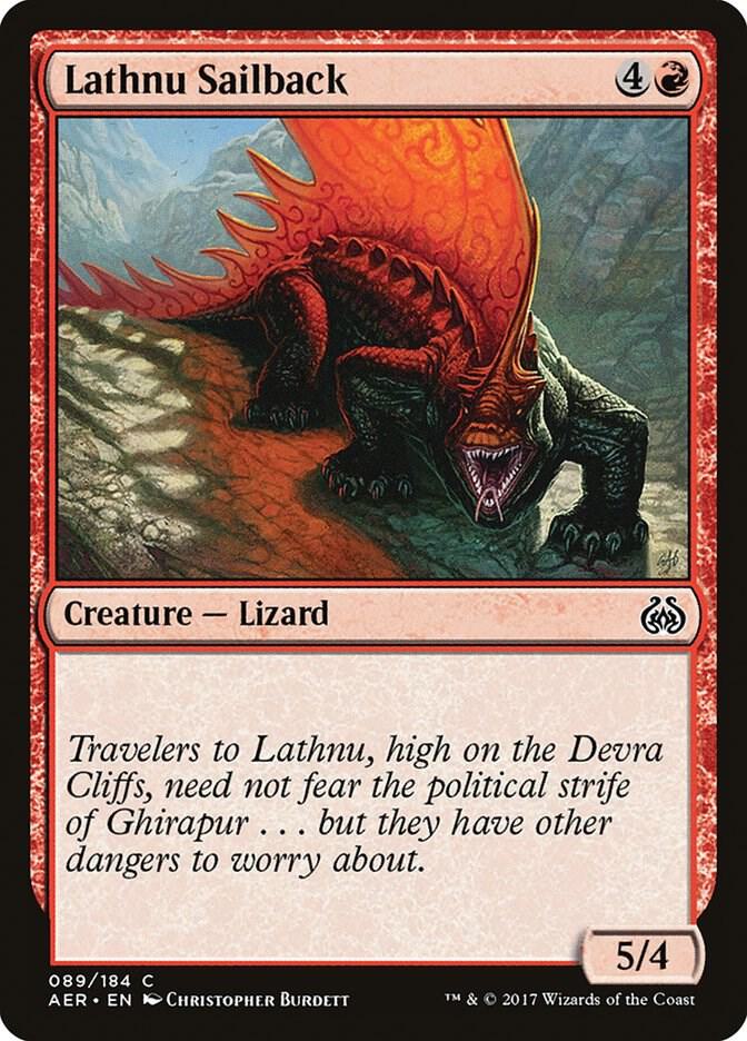 Lathnu Sailback [Aether Revolt] 89