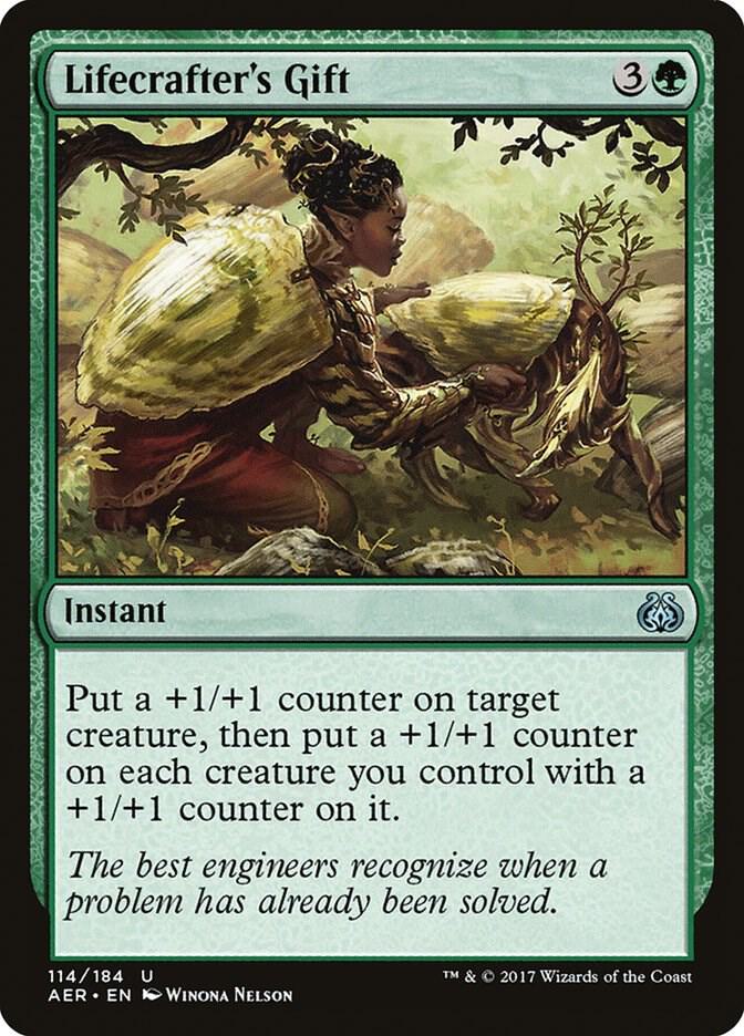 Lifecrafter's Gift [Aether Revolt] 114