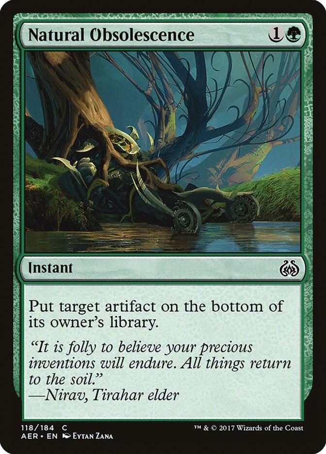 Natural Obsolescence [Aether Revolt] 118