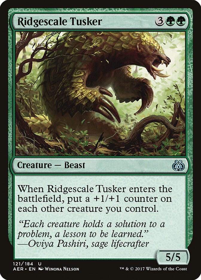 Ridgescale Tusker [Aether Revolt] 121