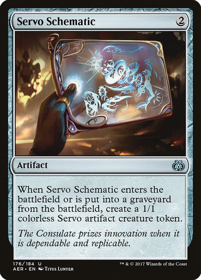 Servo Schematic [Aether Revolt] 176