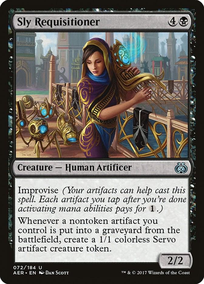 Sly Requisitioner [Aether Revolt] 72