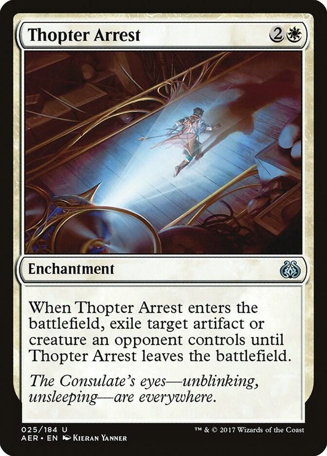 Thopter Arrest [Aether Revolt] 25