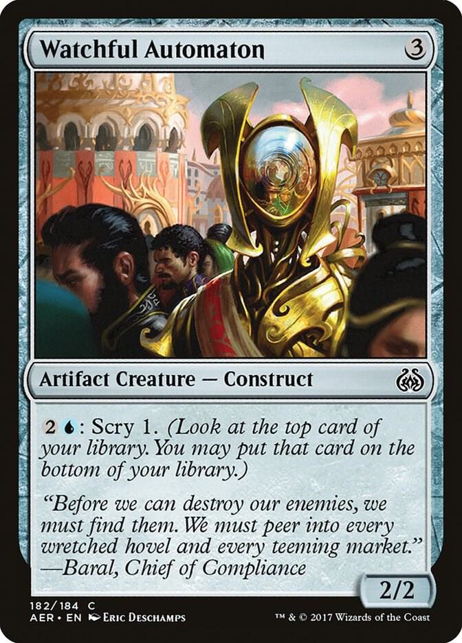 Watchful Automaton [Aether Revolt] 182