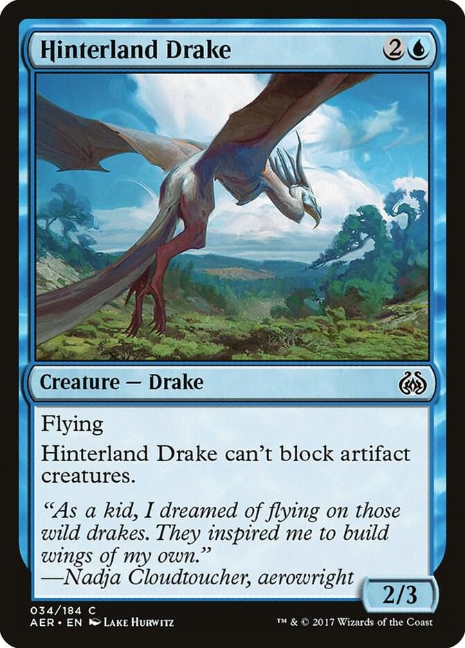 Hinterland Drake [Aether Revolt] 34