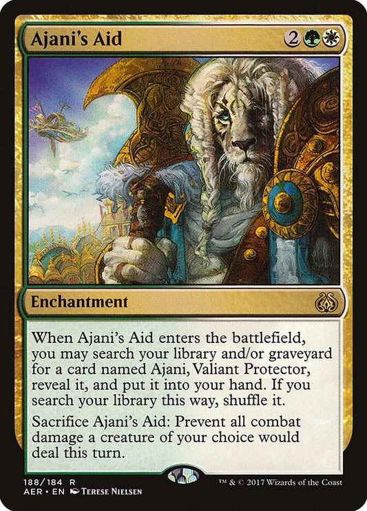 Ajani's Aid [Aether Revolt] 188