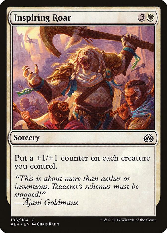 Inspiring Roar [Aether Revolt] 186