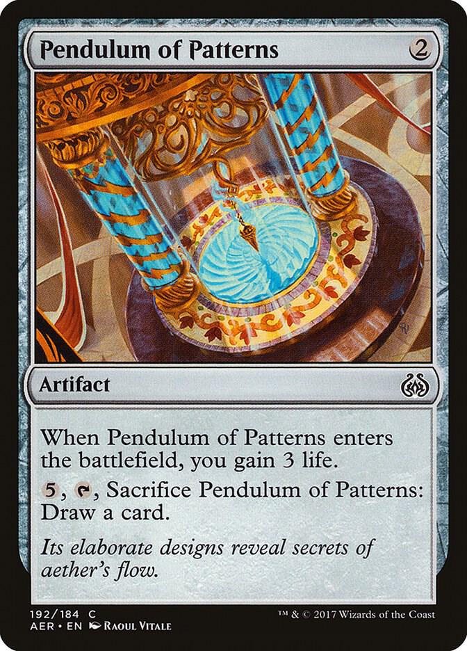 Pendulum of Patterns [Aether Revolt] 192