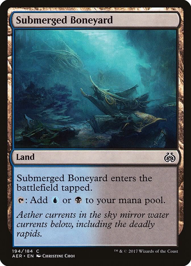 Submerged Boneyard [Aether Revolt] 194