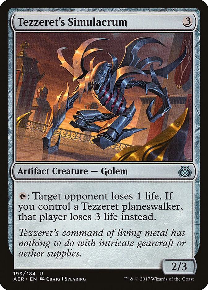 Tezzeret's Simulacrum [Aether Revolt] 193