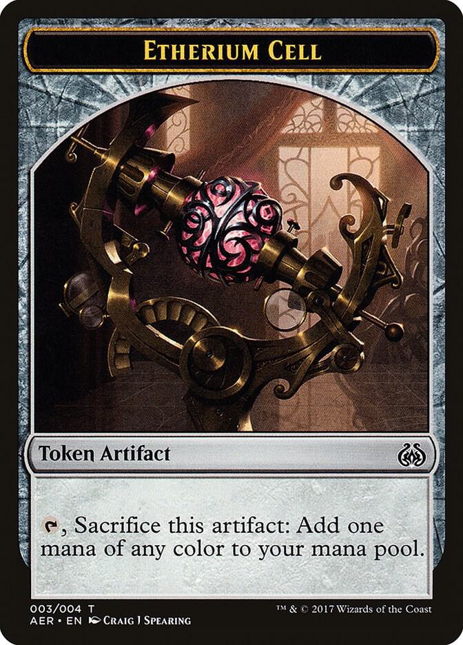 Etherium Cell Token [Aether Revolt] 3