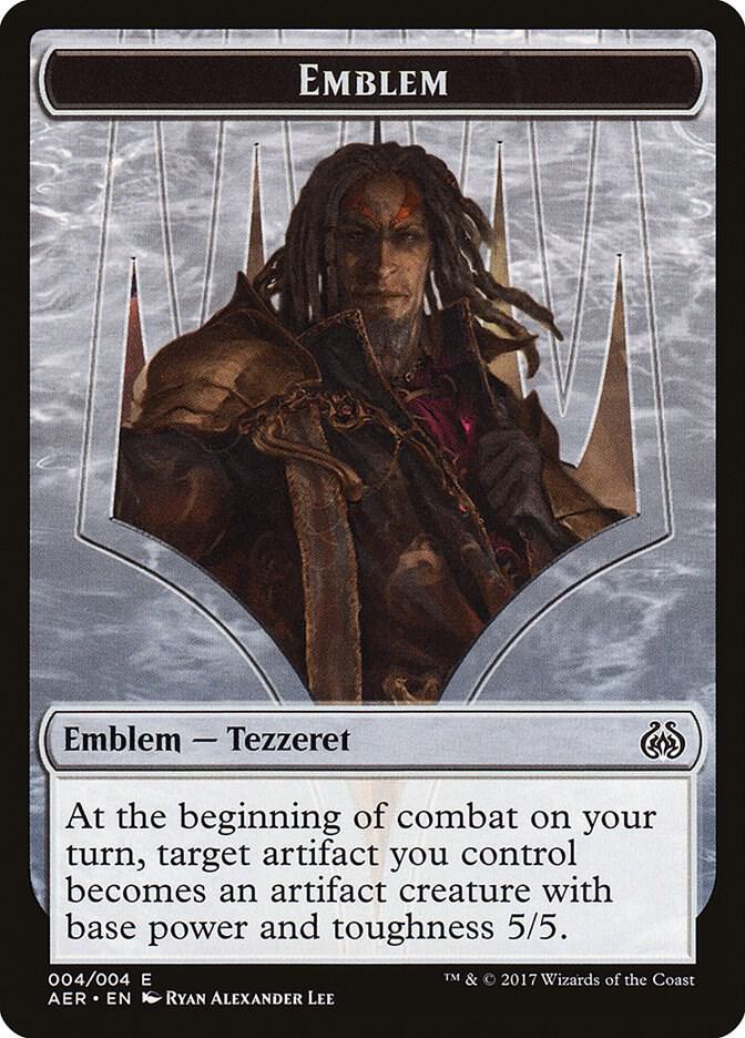 Emblem - Tezzeret the Schemer [Aether Revolt] 4