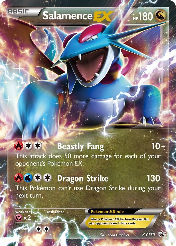 Salamence EX - XY170 [XY Promos] XY170