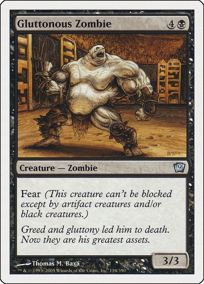 Gluttonous Zombie [9th Edition] 134
