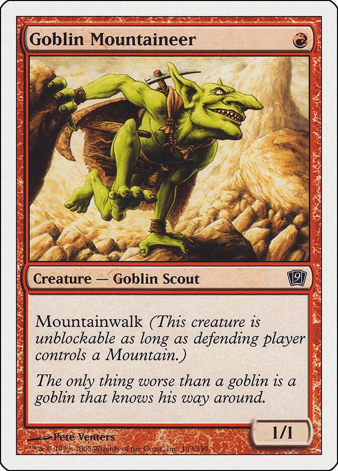Goblin Mountaineer [9th Edition] 193