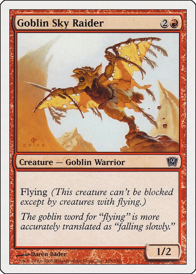 Goblin Sky Raider [9th Edition] 195