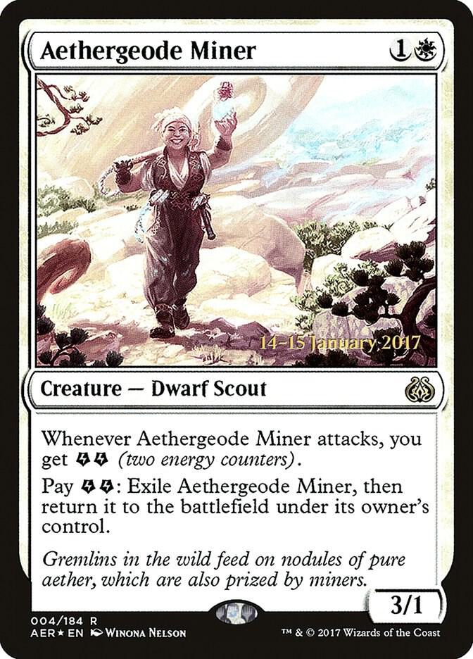 Aethergeode Miner [Prerelease Cards] 4