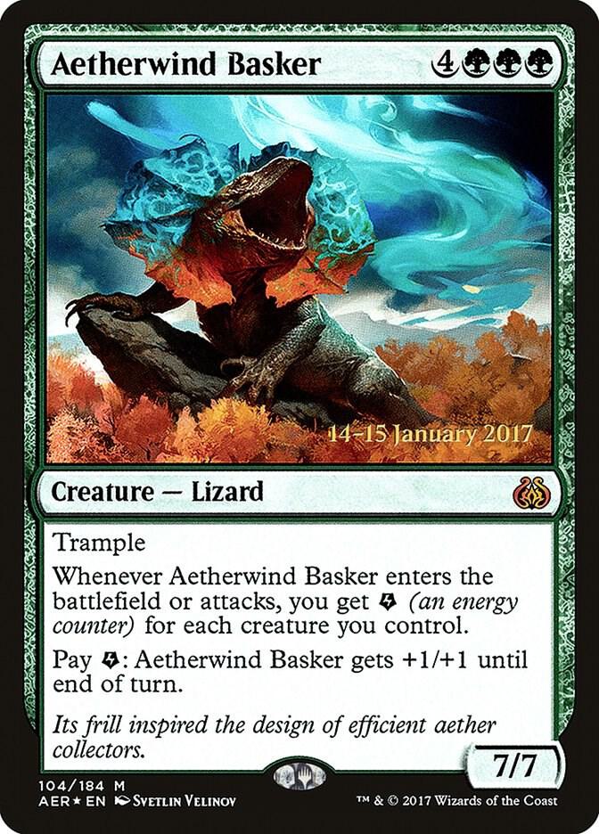 Aetherwind Basker [Prerelease Cards] 104
