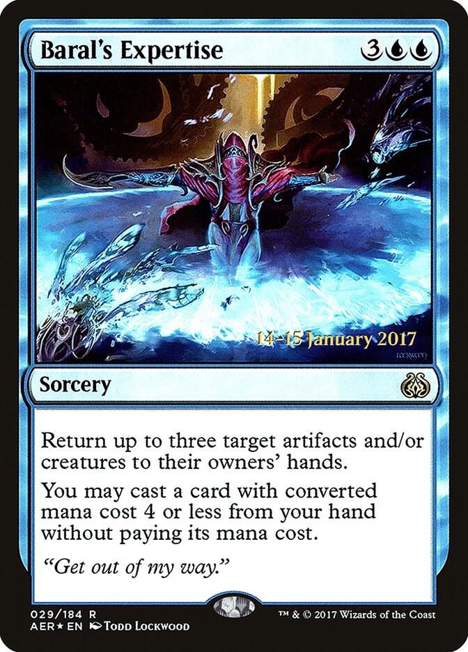 Baral's Expertise [Prerelease Cards] 29