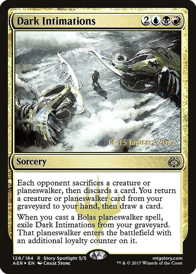 Dark Intimations [Prerelease Cards] 128