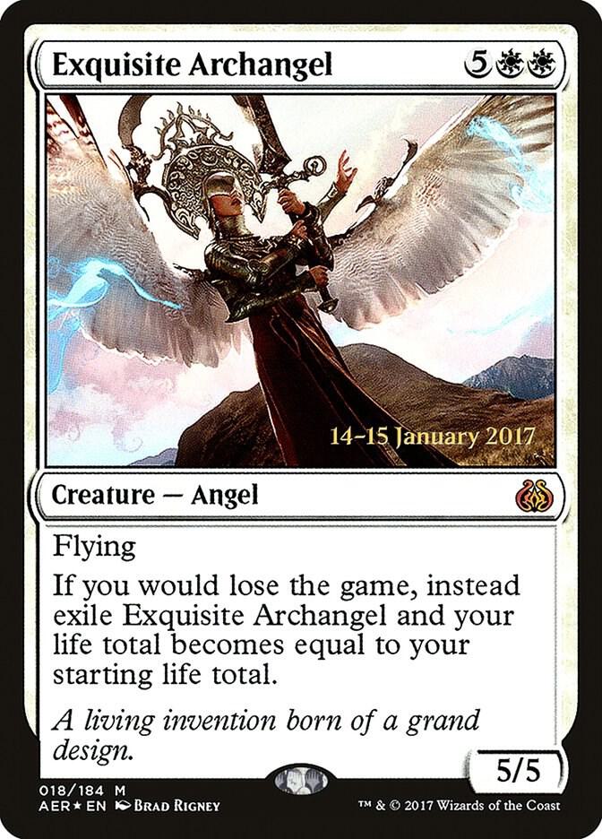Exquisite Archangel [Prerelease Cards] 18