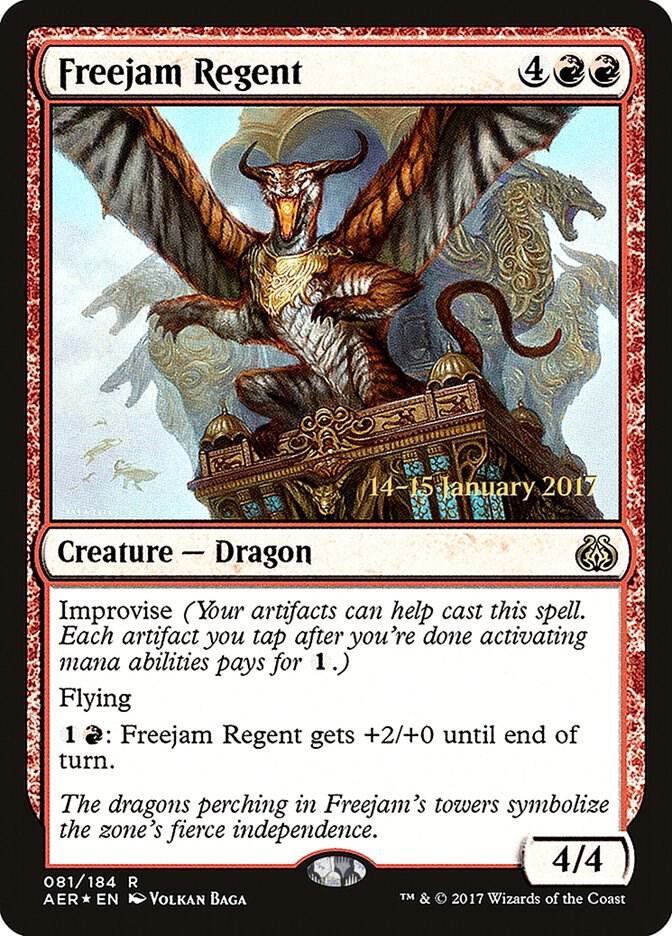 Freejam Regent [Prerelease Cards] 81