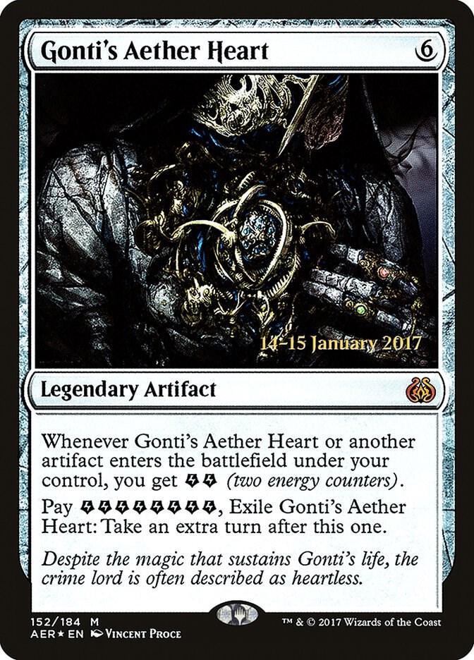 Gonti's Aether Heart [Prerelease Cards] 152