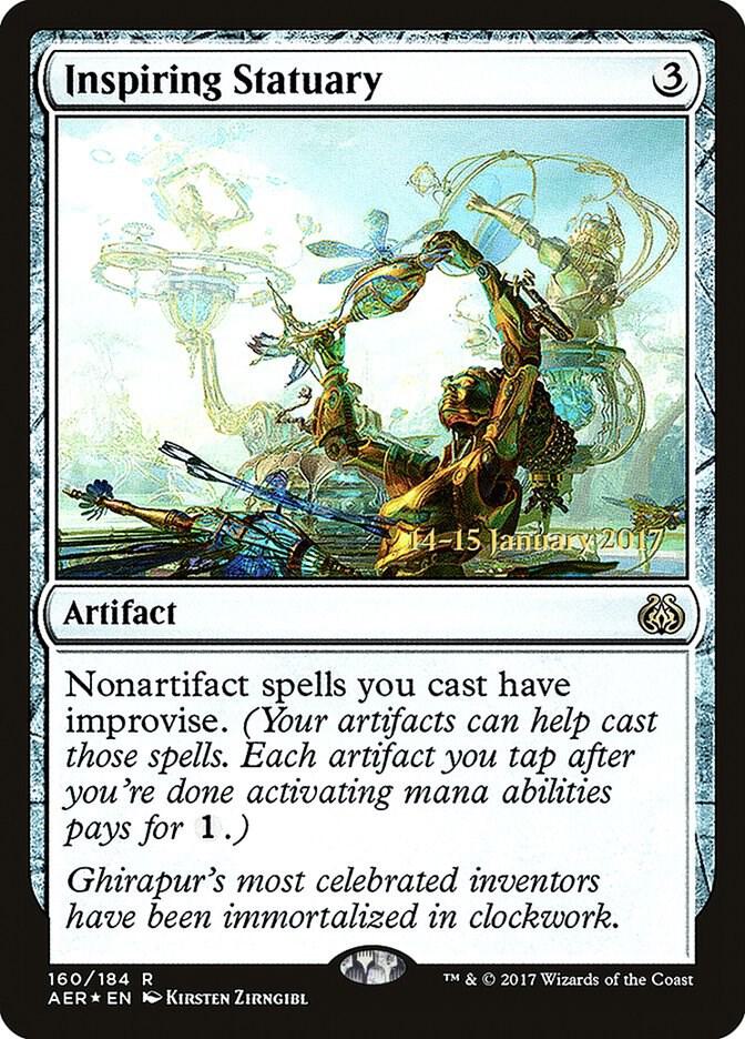 Inspiring Statuary [Prerelease Cards] 160