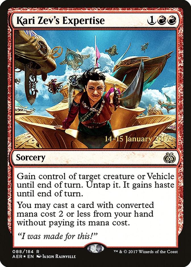 Kari Zev's Expertise [Prerelease Cards] 88