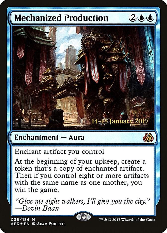 Mechanized Production [Prerelease Cards] 38