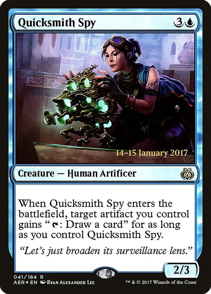 Quicksmith Spy [Prerelease Cards] 41