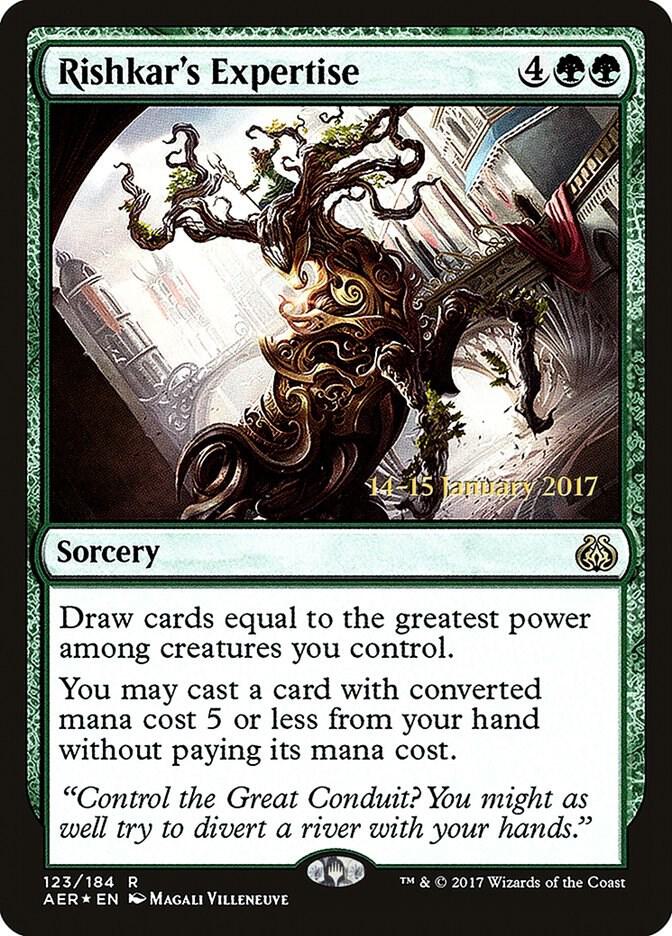Rishkar's Expertise [Prerelease Cards] 123