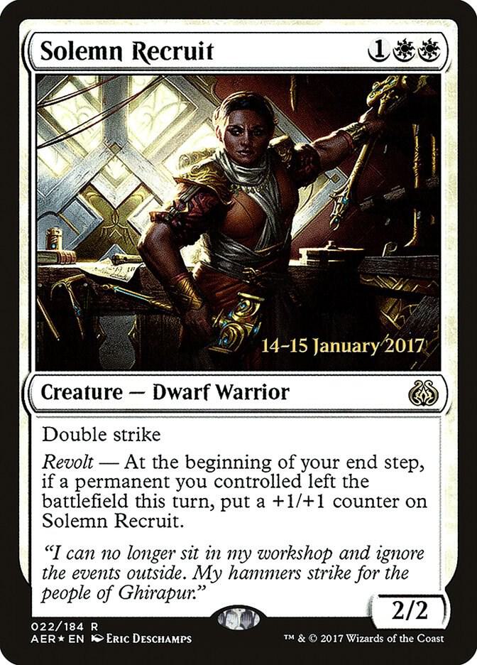 Solemn Recruit [Prerelease Cards] 22
