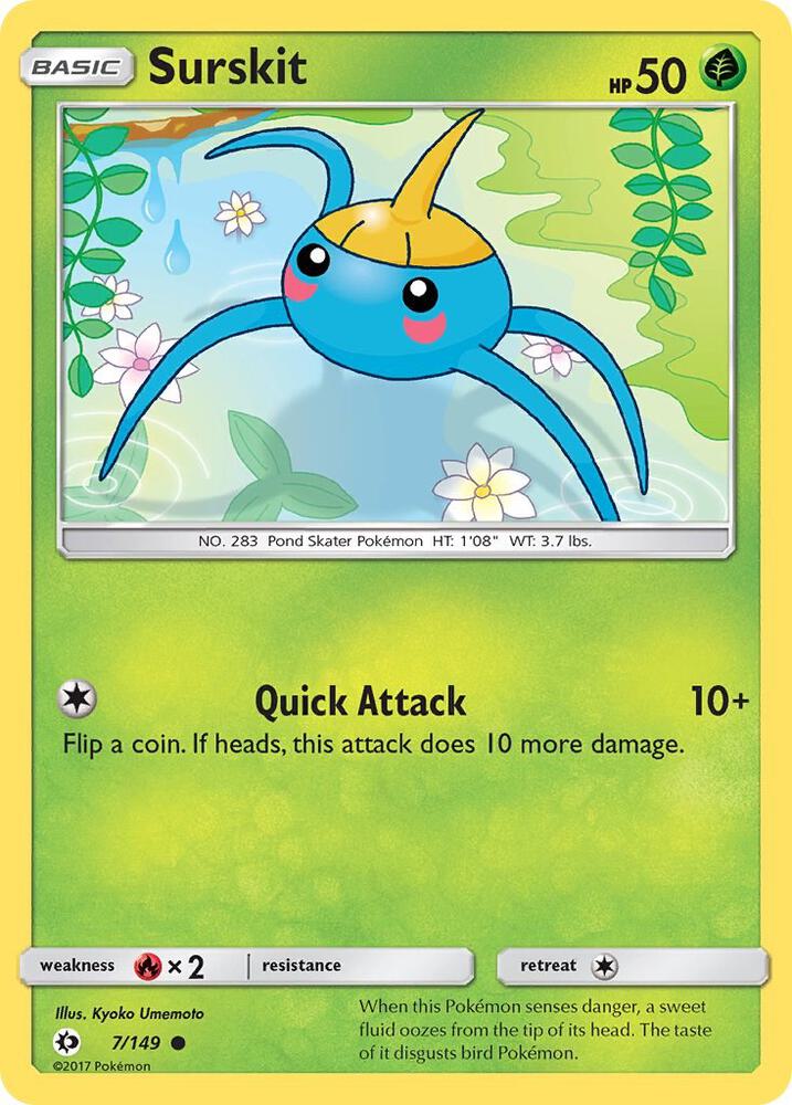 Surskit [SM Base Set] 7/149